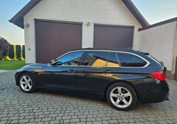 BMW Seria 3 cena 47900 przebieg: 215000, rok produkcji 2014 z Parczew małe 232
